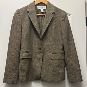 Jones New York Classic Brown Blazer